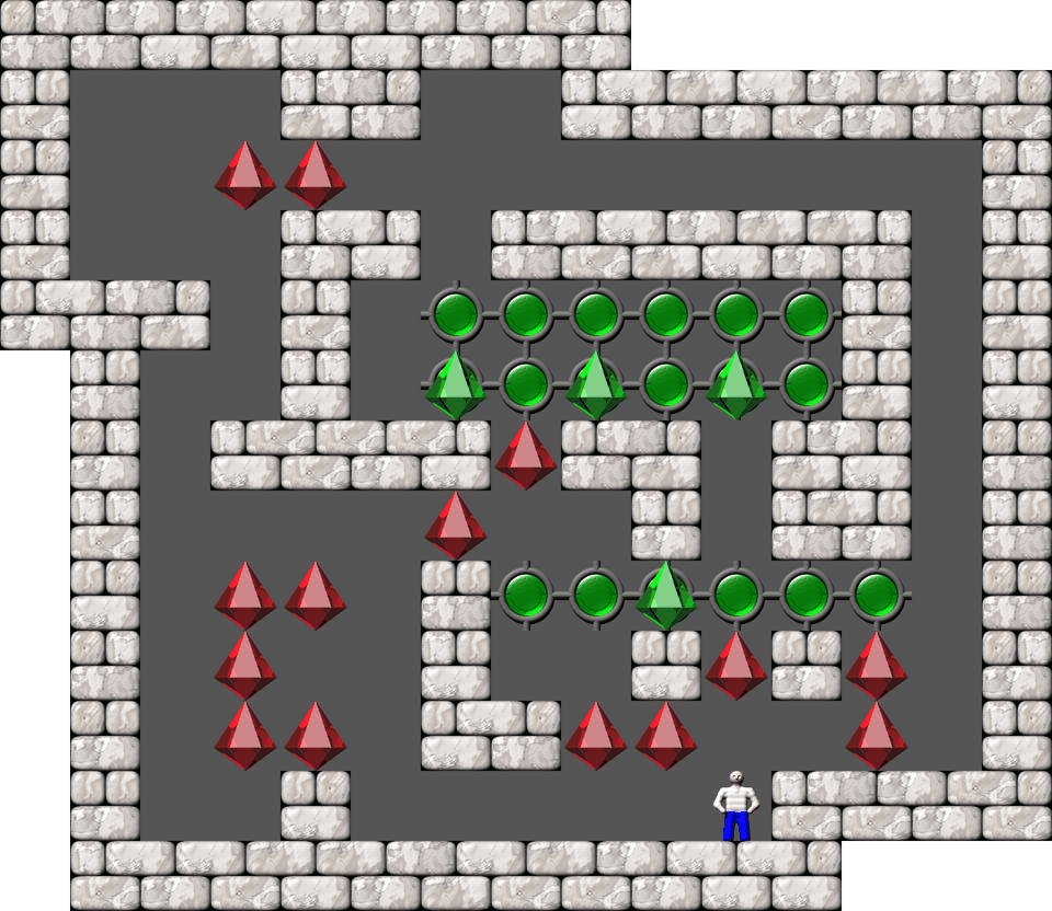 Sokoban Monry Collection level 257